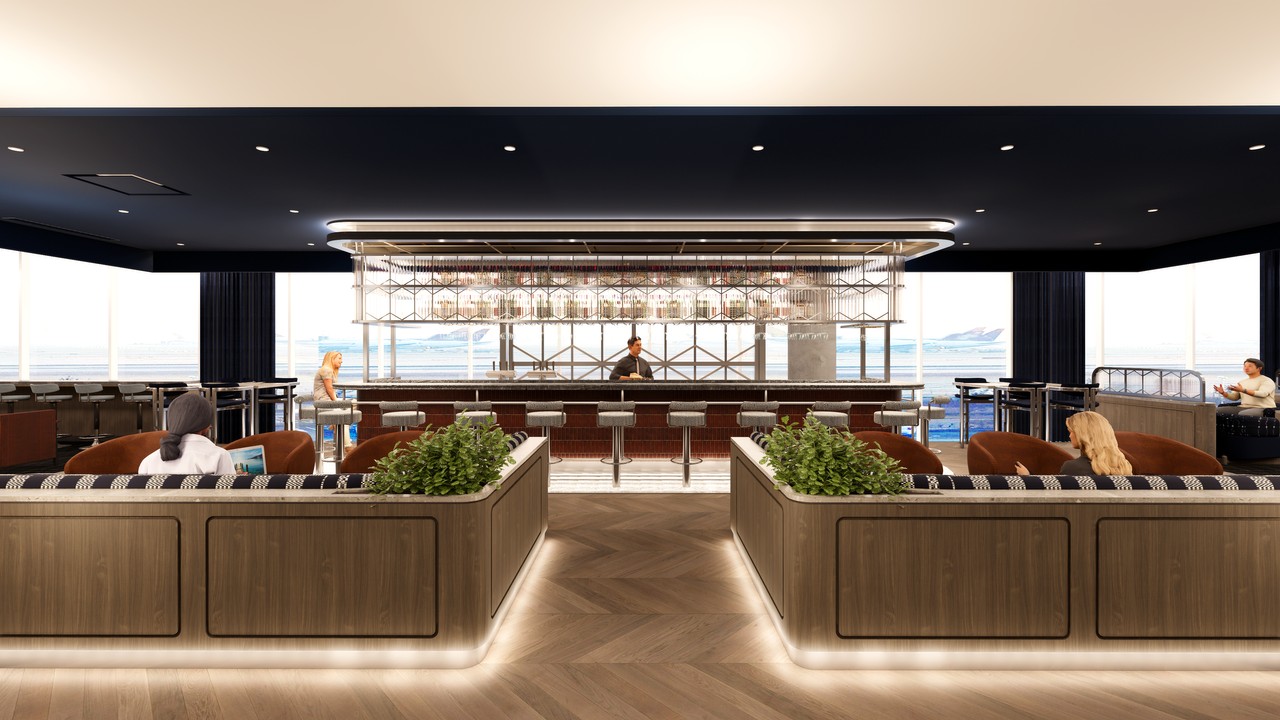 Redesigned Newark Lounge