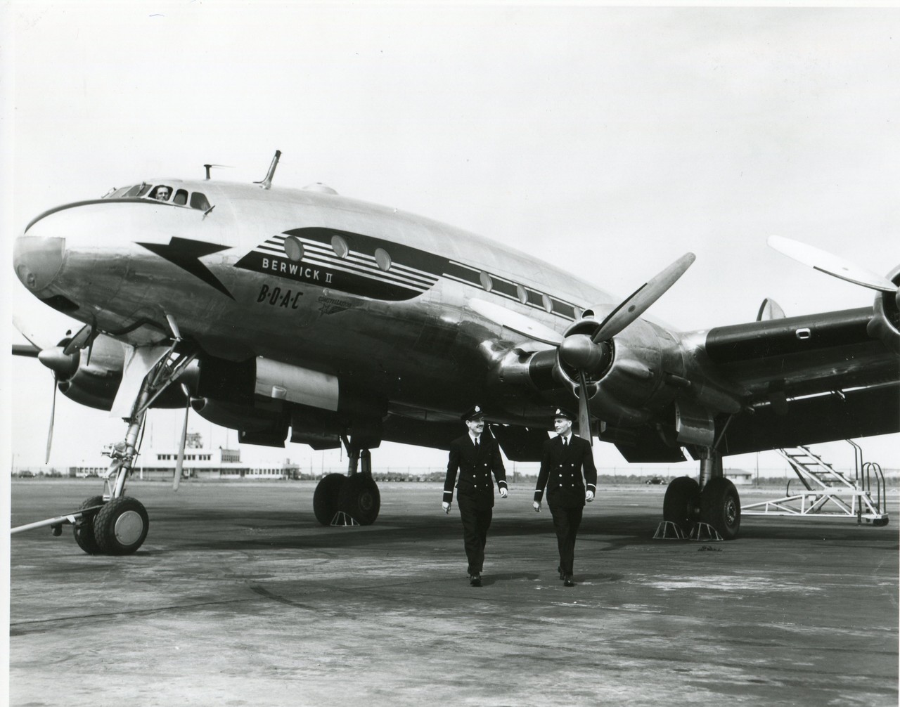 BOAC Lockheed 049E Constellation G-AHEK Berwick II (7)