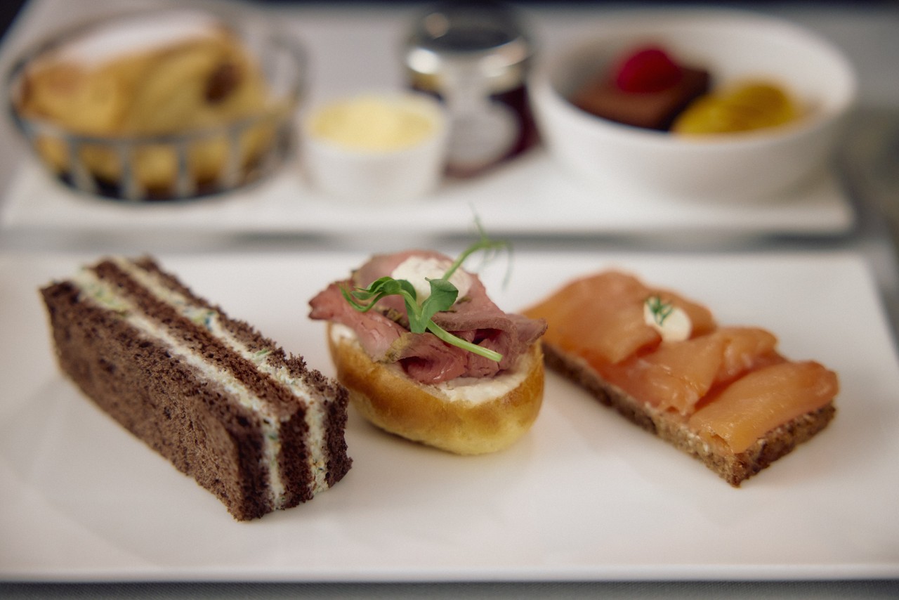 Club World afternoon tea service 