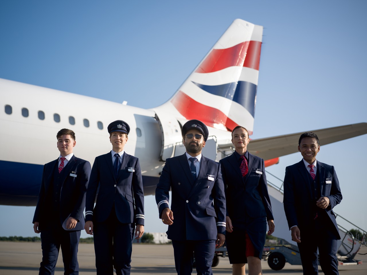BA pilots and cabin crew at Gatwick
