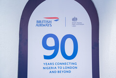 British Airways celebrates 90 years of flying between Nigeria and the UK