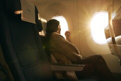 A customer in World Traveller