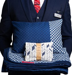 World Traveller Plus bedding and pillow
