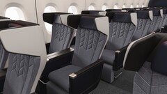 World Traveller Plus cabin on A380 aircraft