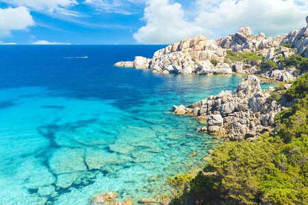 Capo Testa beach in Sardinia 