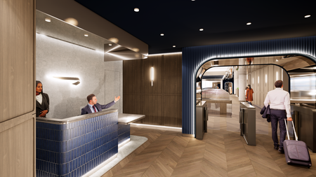 Redesigned Newark Lounge